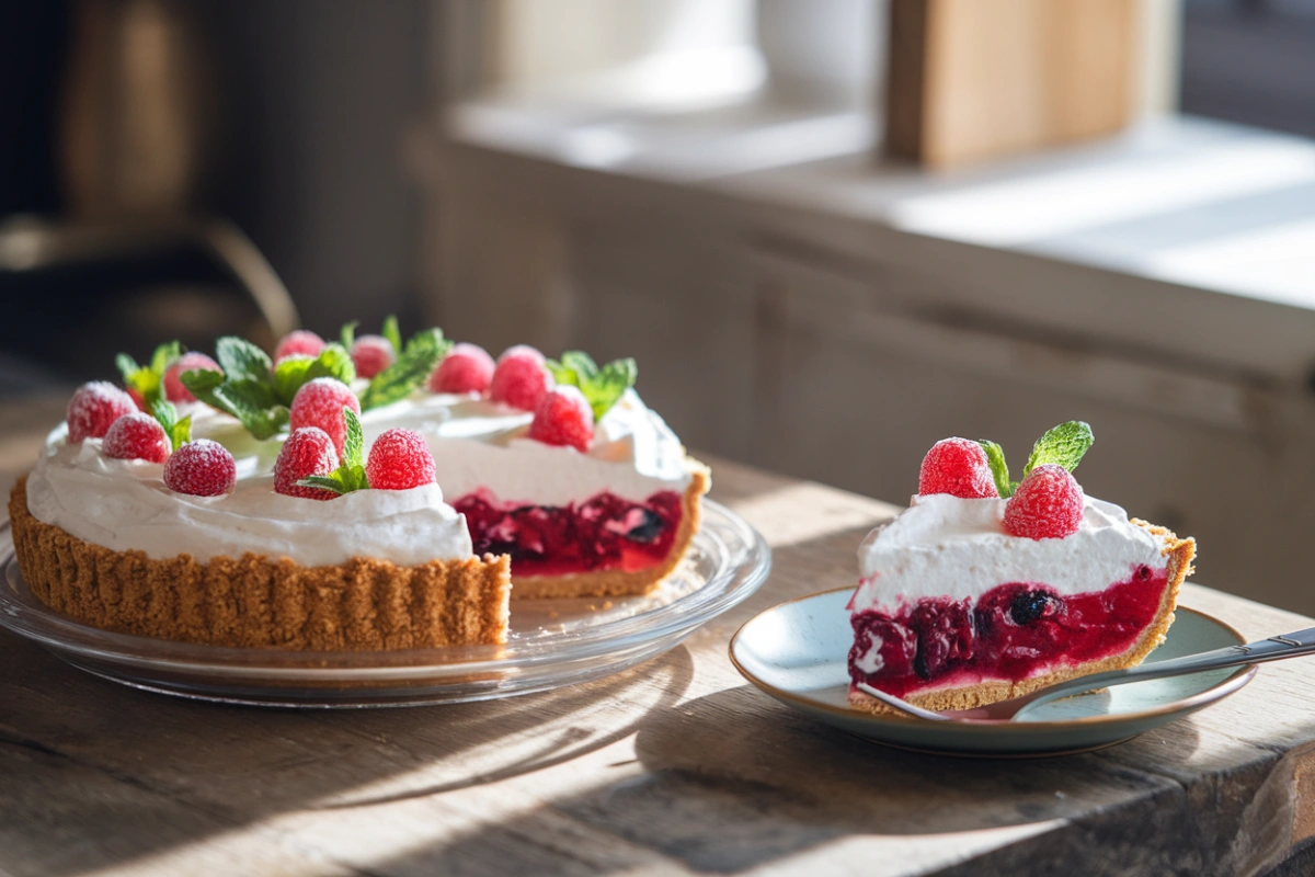 No-Bake Goumi Berry Pie