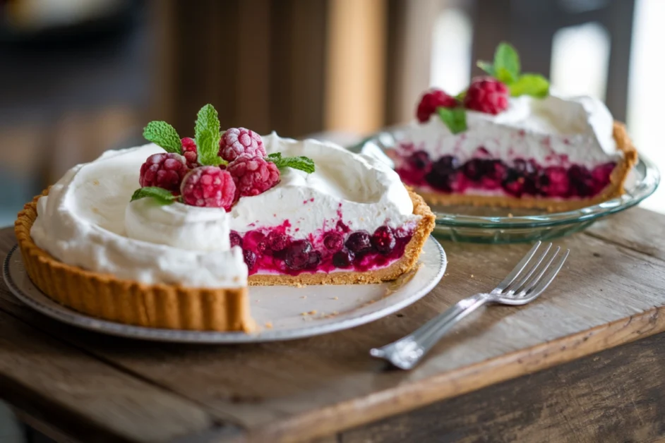 No-Bake Goumi Berry Pie