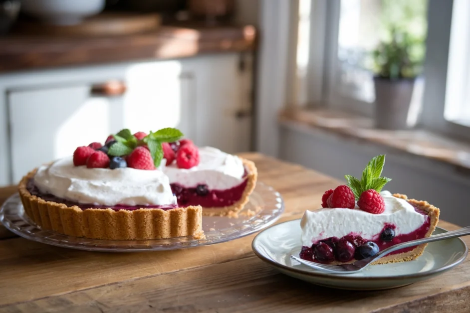 No-Bake Goumi Berry Pie