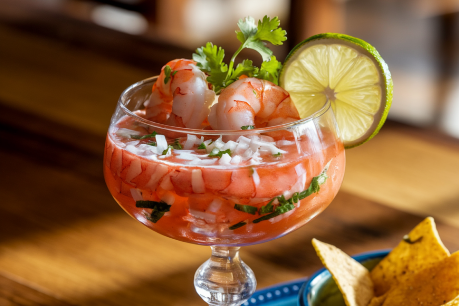 Traditional Colombian Shrimp Cocktail recipe