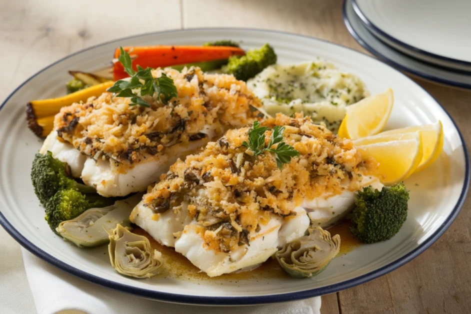 Artichoke and Parmesan Tilapia Recipe