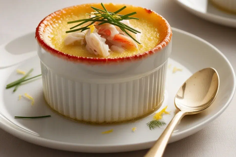 Crab Brulee recipe