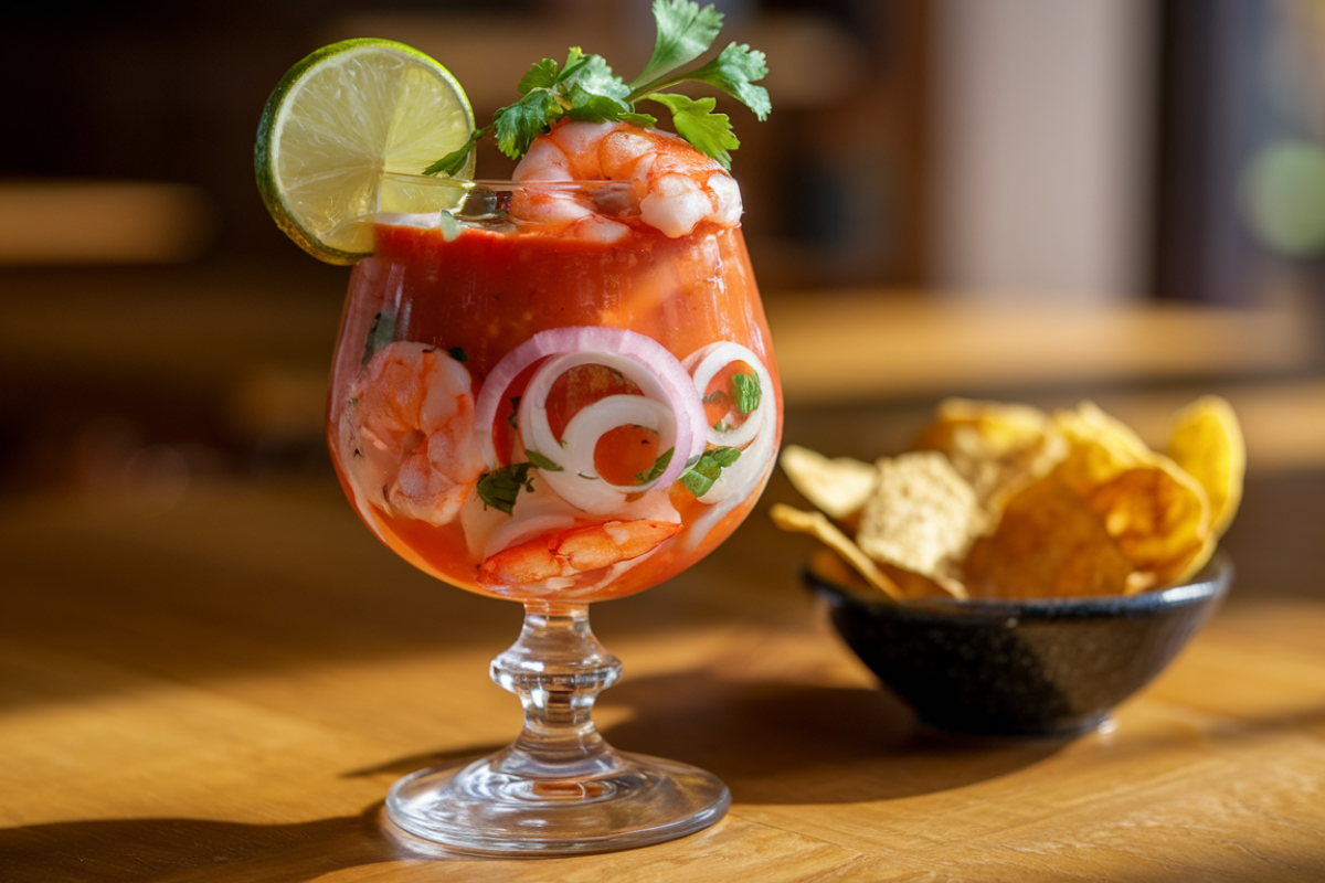 Traditional Colombian Shrimp Cocktail recipe