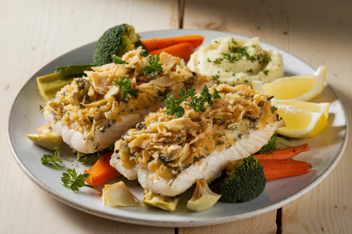 Artichoke and Parmesan Tilapia Recipe