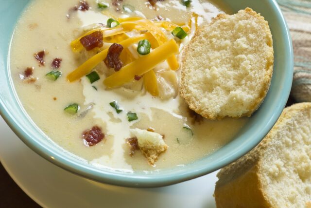 Paula Deen potato soup recipe