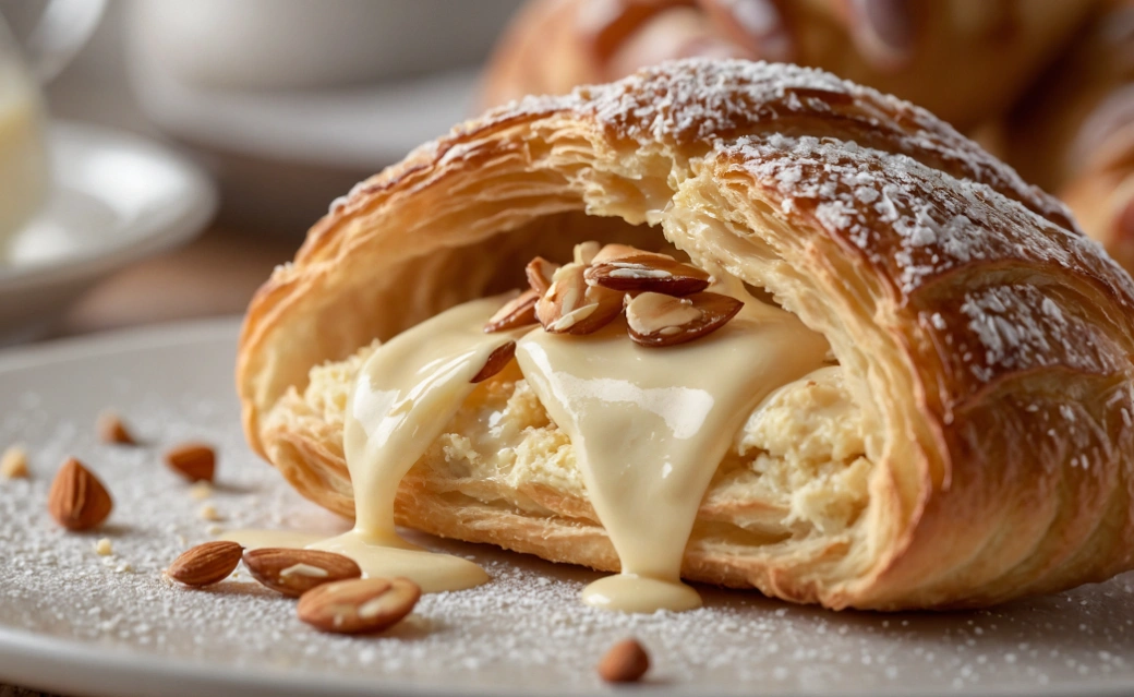 what is the filling in an almond croissant made of 2