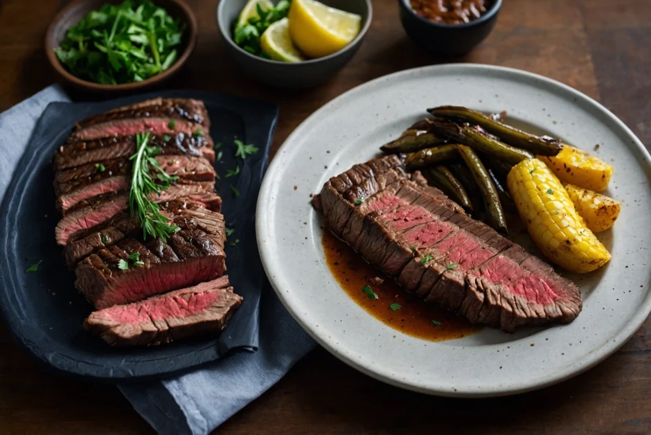 is flank steak the same as skirt steak