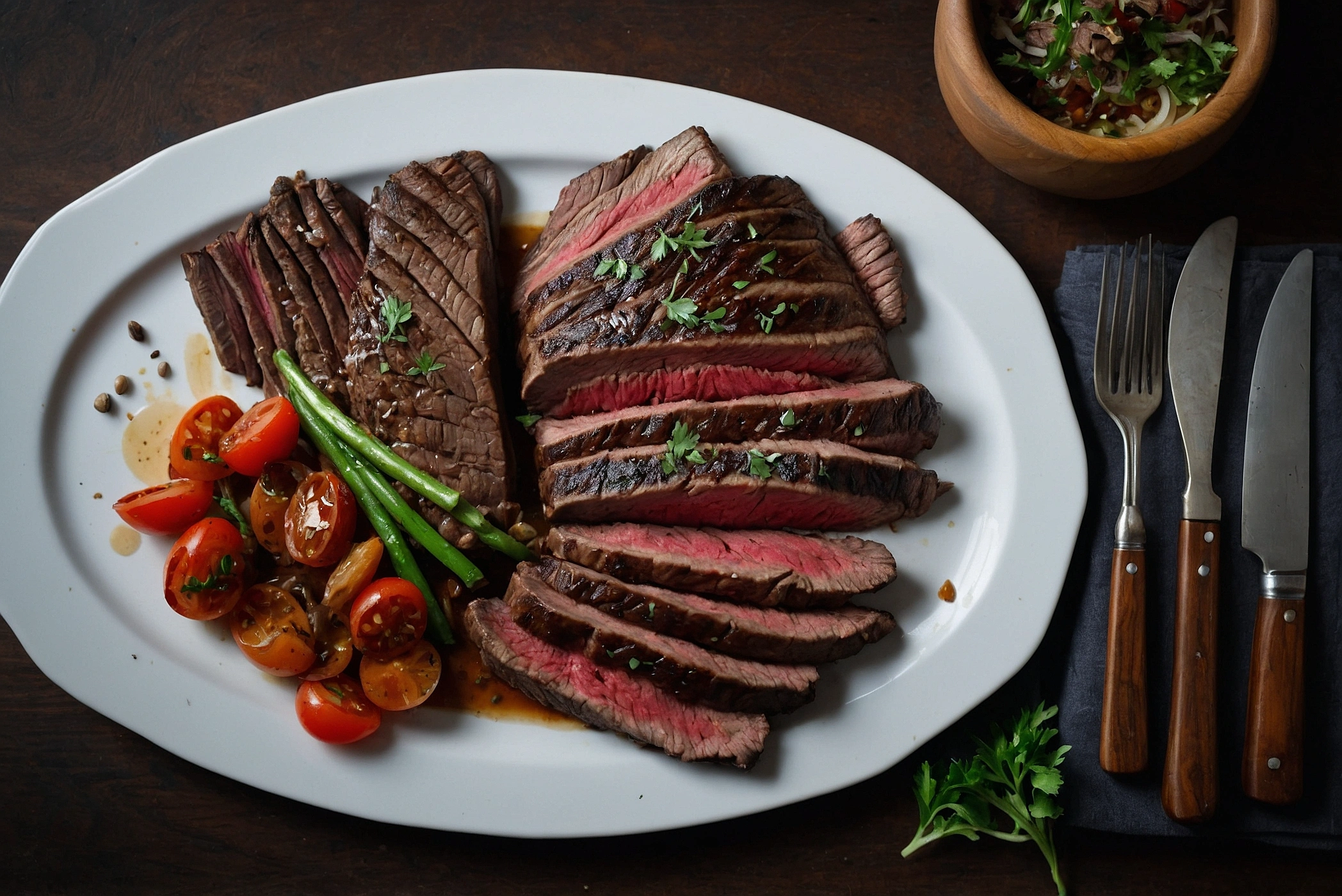 how to cut flank steak