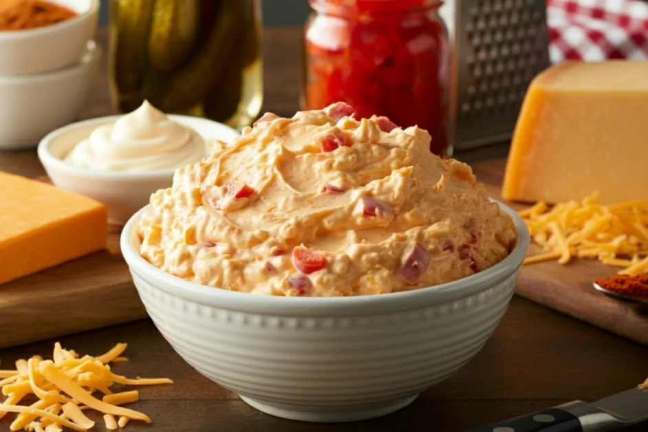 What is Pimento Cheese Made From