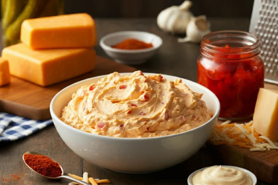 What is Pimento Cheese Made From