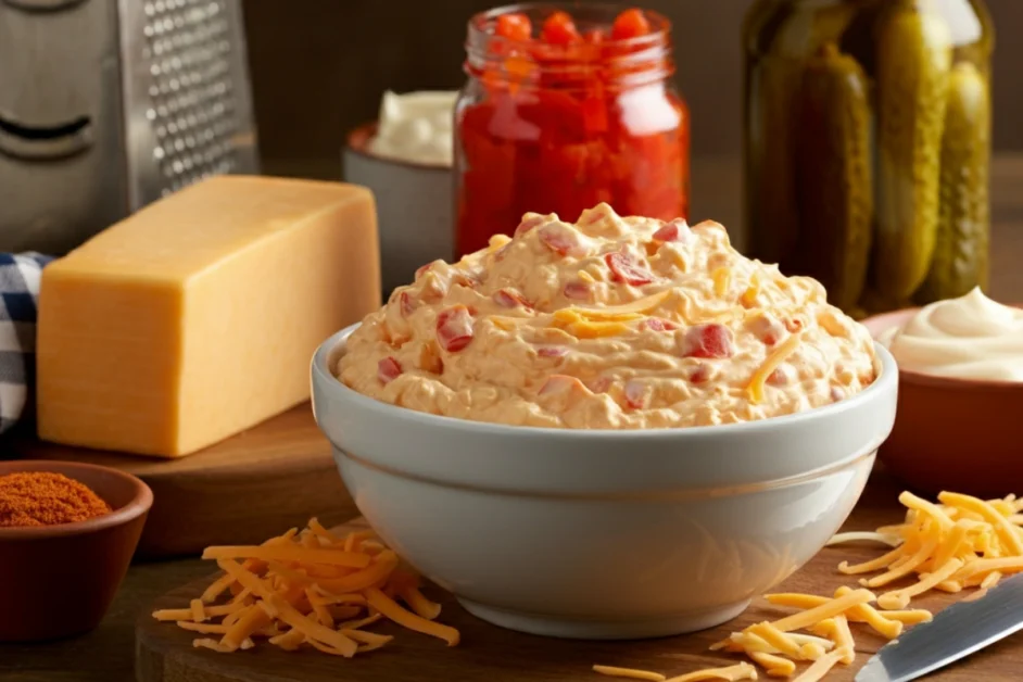 What is Pimento Cheese Made From