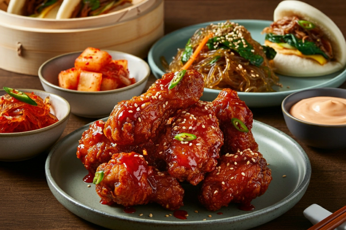 What can I serve with Korean chicken