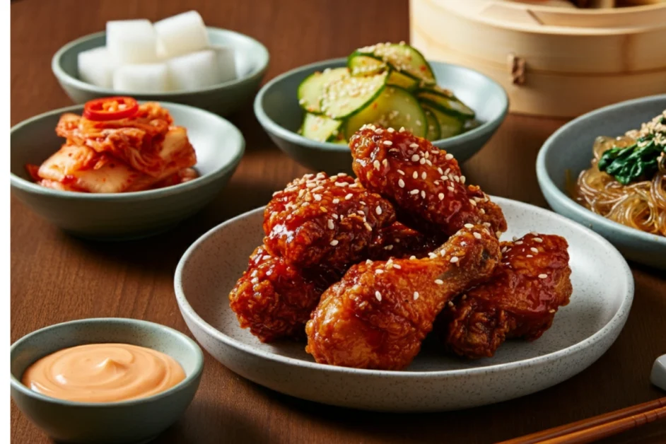 What can I serve with Korean chicken