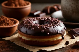 Double Chocolate Donut