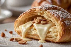 what is the filling in an almond croissant made of