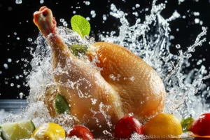 How long should chicken sit in brine