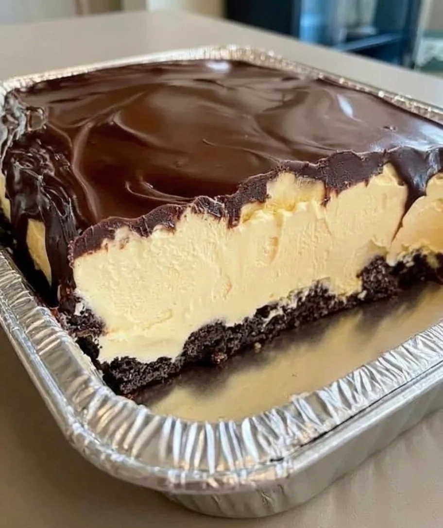 No-Bake Chocolate Eclair Cake