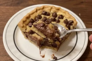 Chocolate Chip Cookie Pie