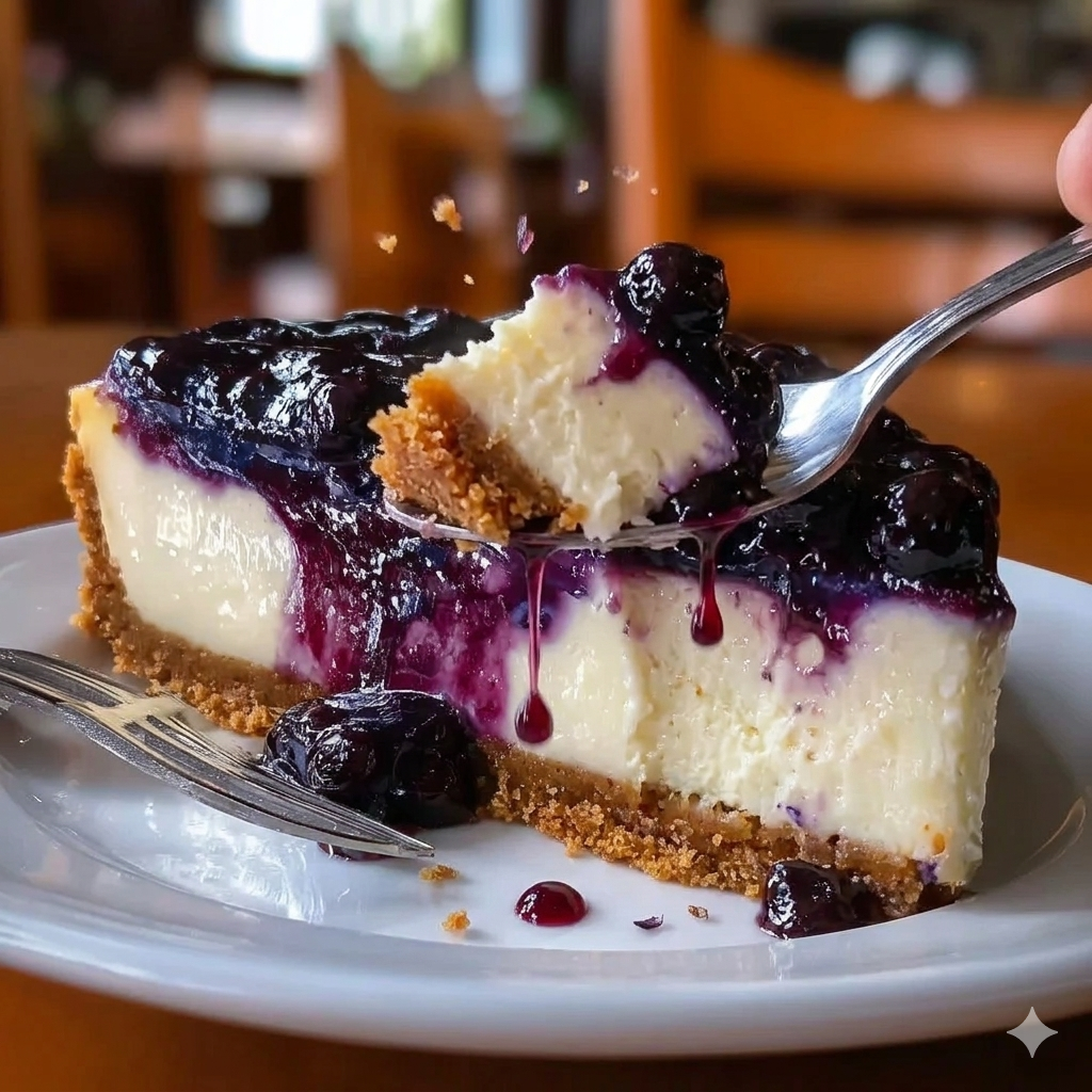 Fresh Blueberry Cheesecake
