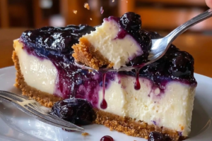 Fresh Blueberry Cheesecake