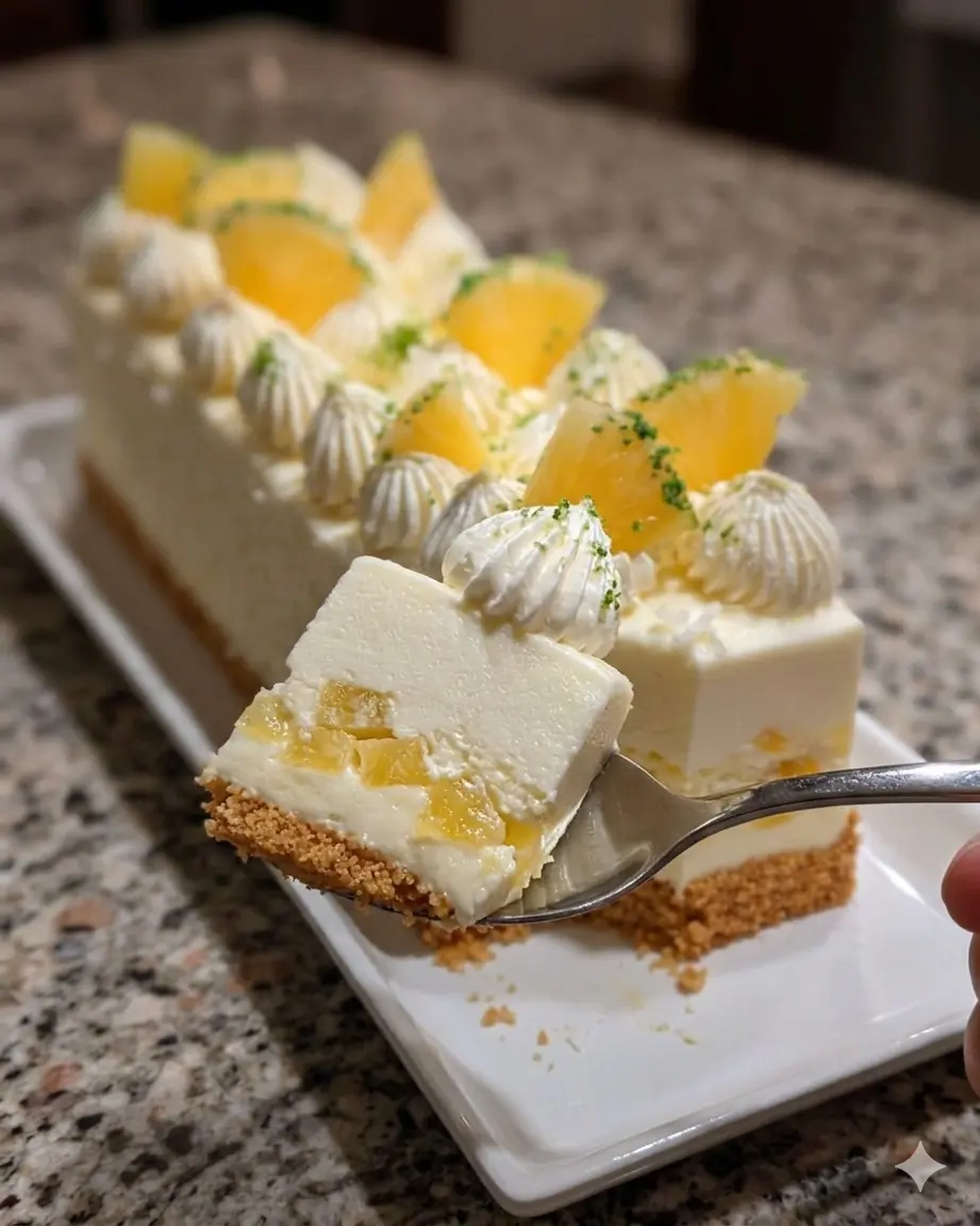 Pineapple Mousse Cake