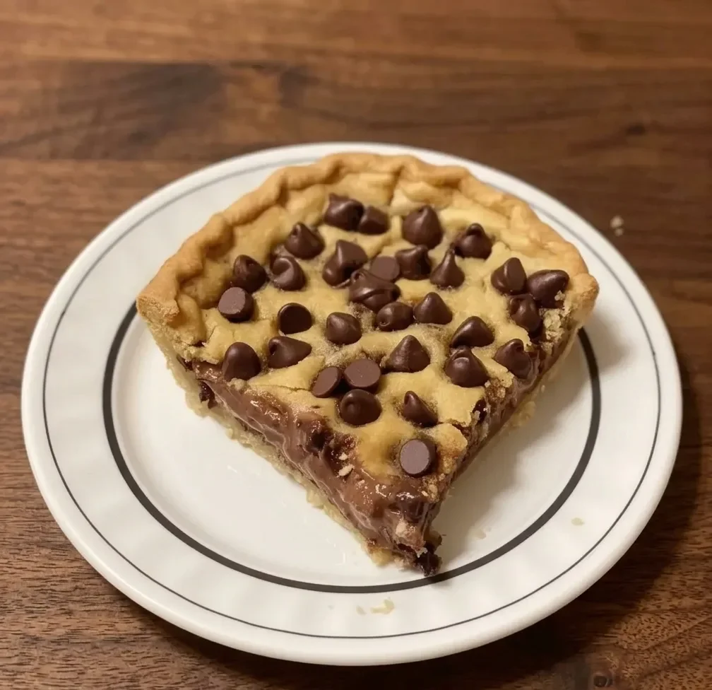 Chocolate Chip Cookie Pie