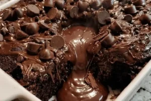 Death by Chocolate Dump Cake