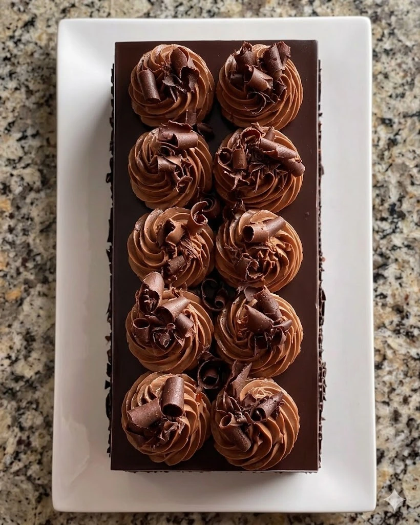 Ultimate Triple Chocolate Mousse Cake