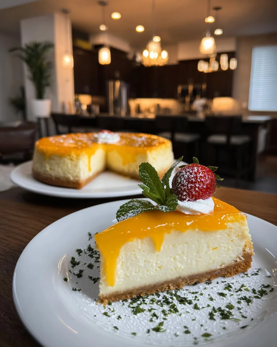 Lemon Mousse Cake