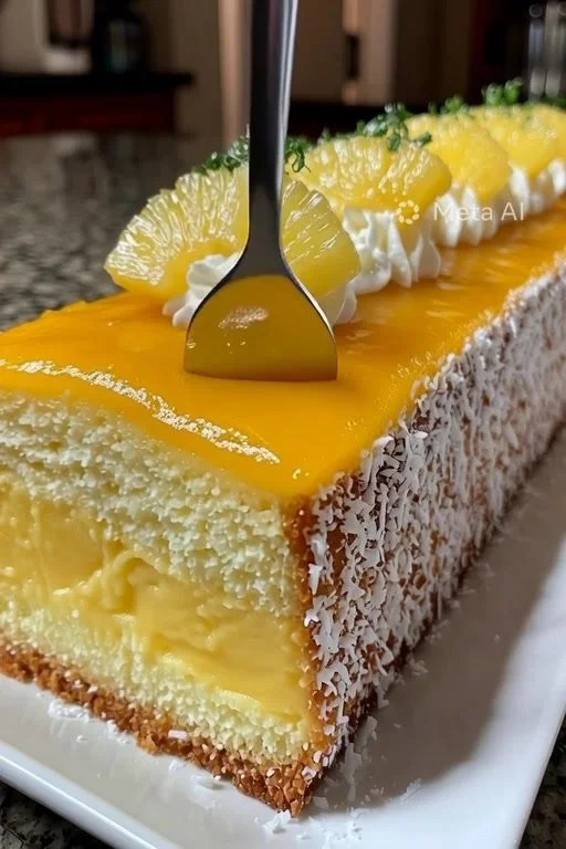 Mango Mousse Cake