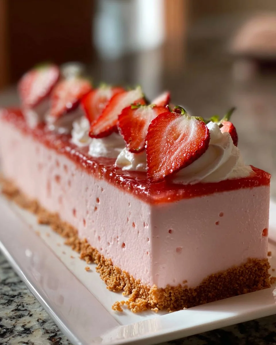 Strawberry Mousse Cake