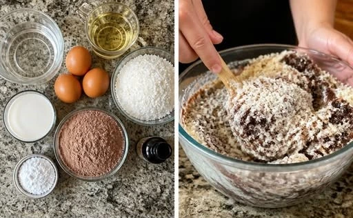 Chocolate Coconut Cake