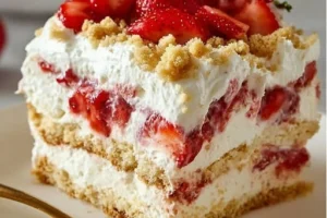 Strawberry Icebox Cake