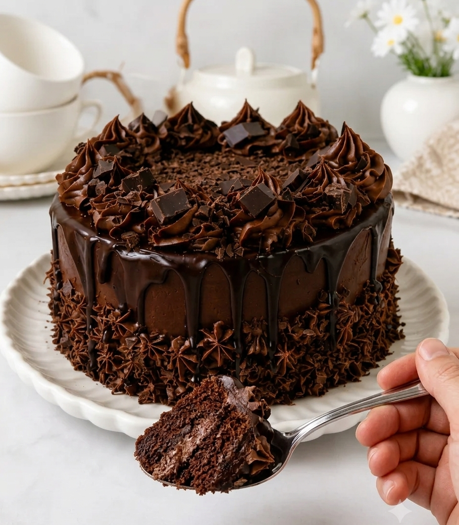 Bakery-Style Chocolate Cake