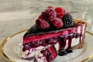 Berry Bliss Baked Cheesecake