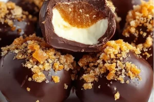 Butterfinger Chocolate Caramel Crunch Truffles