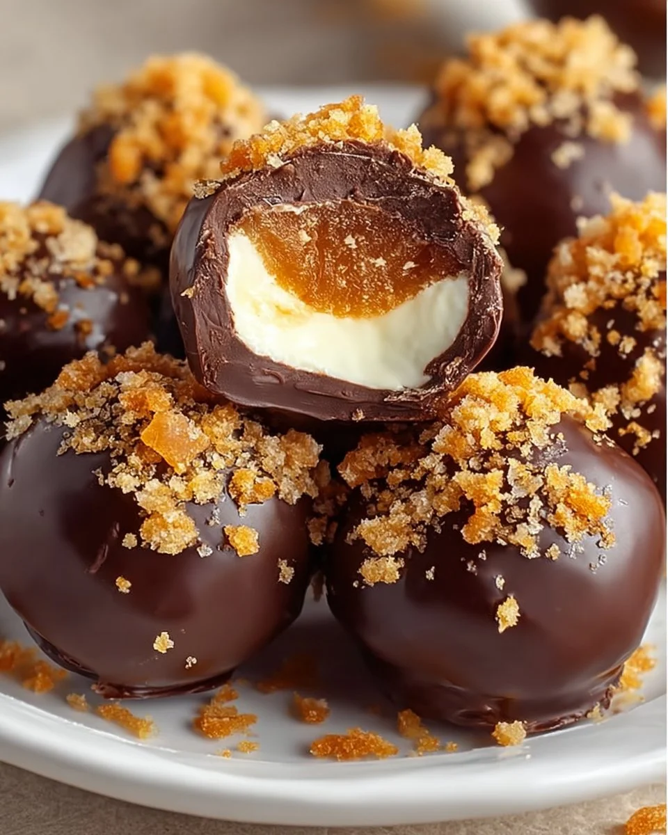 Butterfinger Chocolate Caramel Crunch Truffles