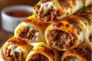 Cheesy Taco Breadsticks