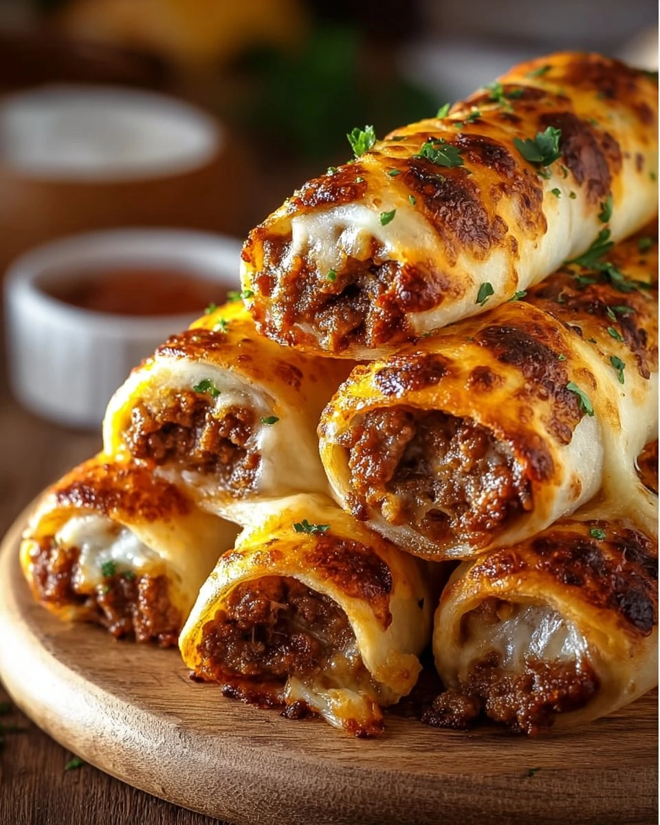 Cheesy Taco Breadsticks