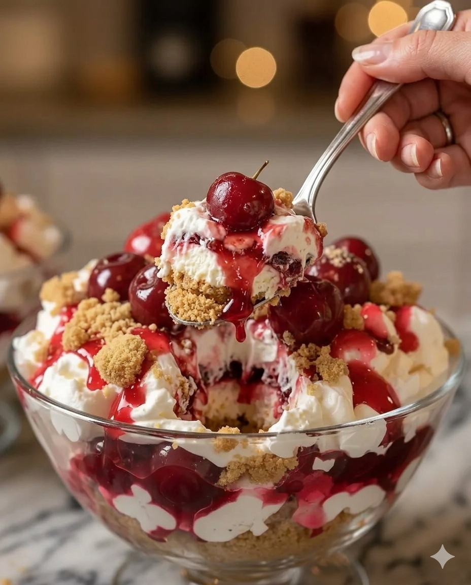 Cherry Cheesecake Fluff