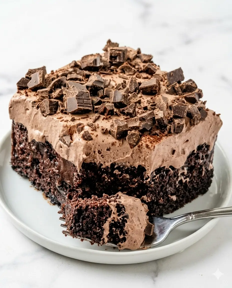 Chocolate Poke Cake