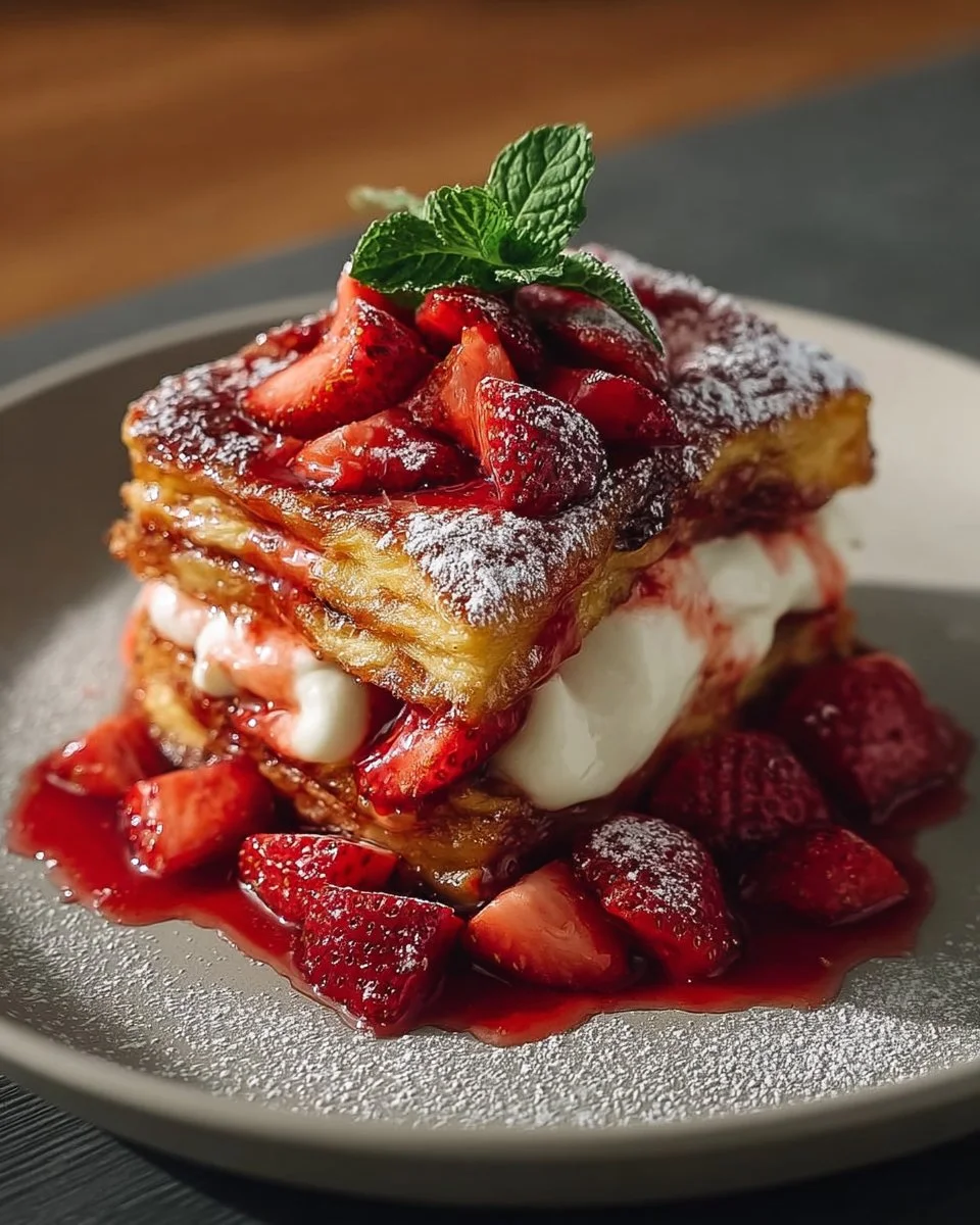 Churro Strawberry Cheesecake