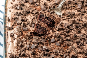 Death By Chocolate Poke Cake