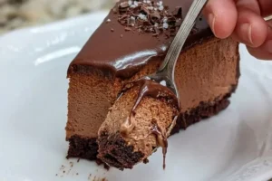 Elegant Chocolate Mousse Cake