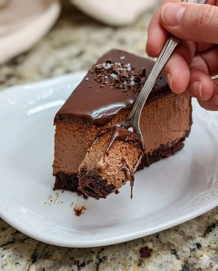 Elegant Chocolate Mousse Cake