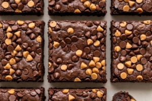 Fudgy Dark Chocolate Brownies