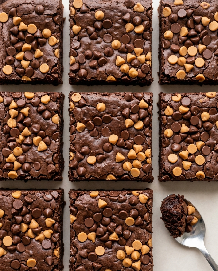 Fudgy Dark Chocolate Brownies