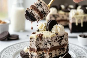 No-Bake Vegan Oreo Cheesecake