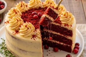 Red Velvet Buttercream Frosting