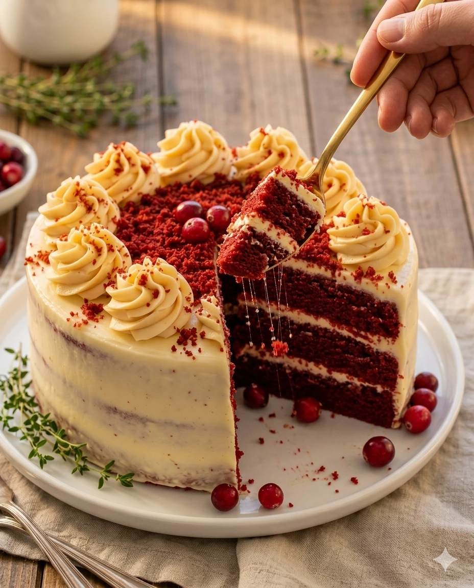 Red Velvet Buttercream Frosting